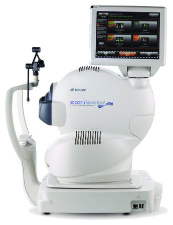 Tomògraf de Coherència Òptica Topcon 3D OCT-1 Maestro 2